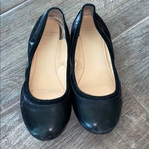Cole Haan black ballet flats